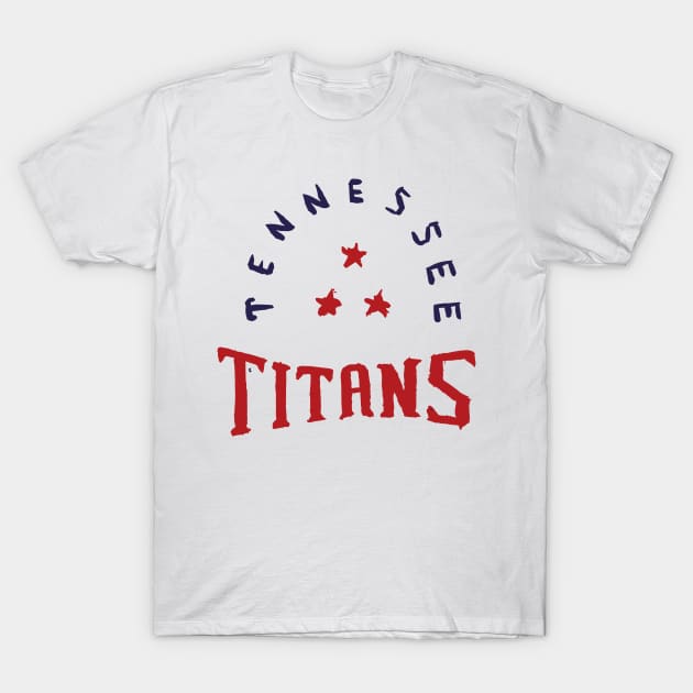 Tennessee Titaaaans 10 T-Shirt by Very Simple Graph